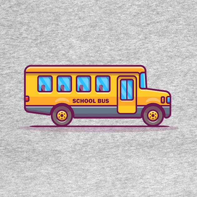 School Bus Cartoon by Catalyst Labs